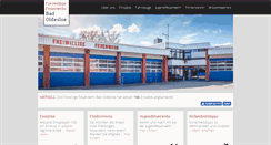 Desktop Screenshot of feuerwehr-badoldesloe.org
